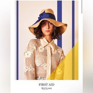 LOLA HATS First Aid Hat in Azur